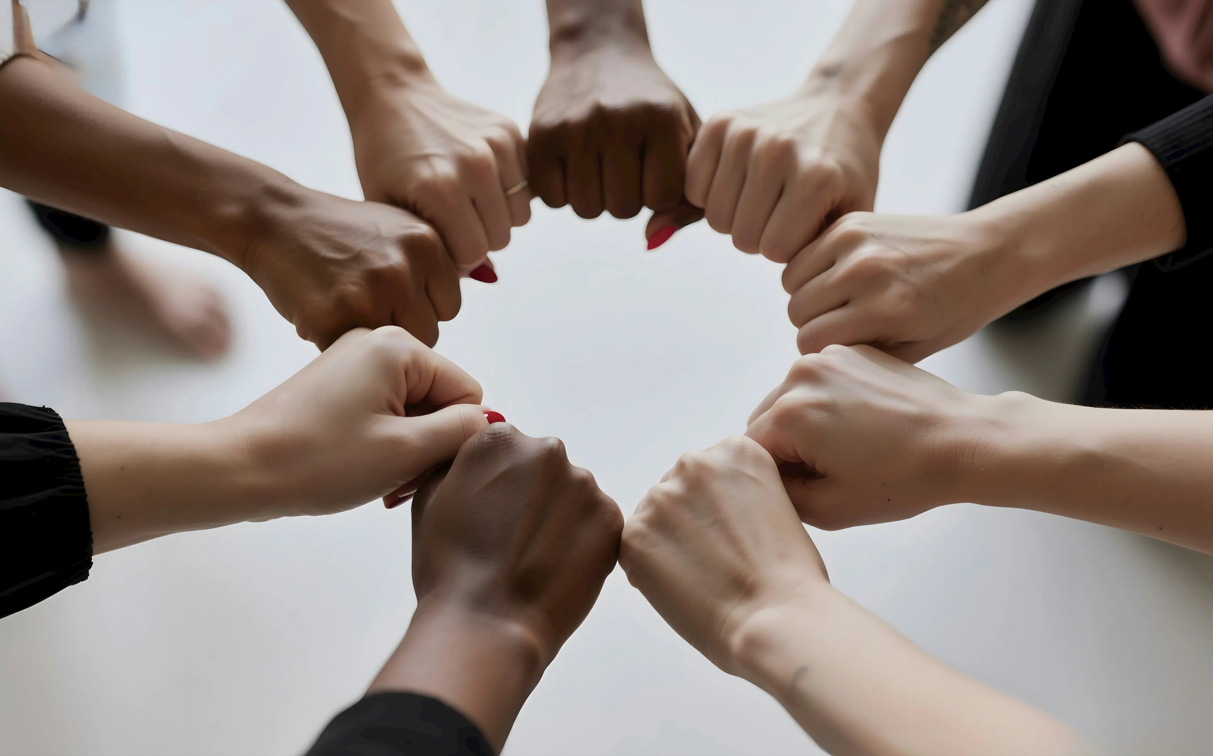 Diverse team representing social inclusion and community