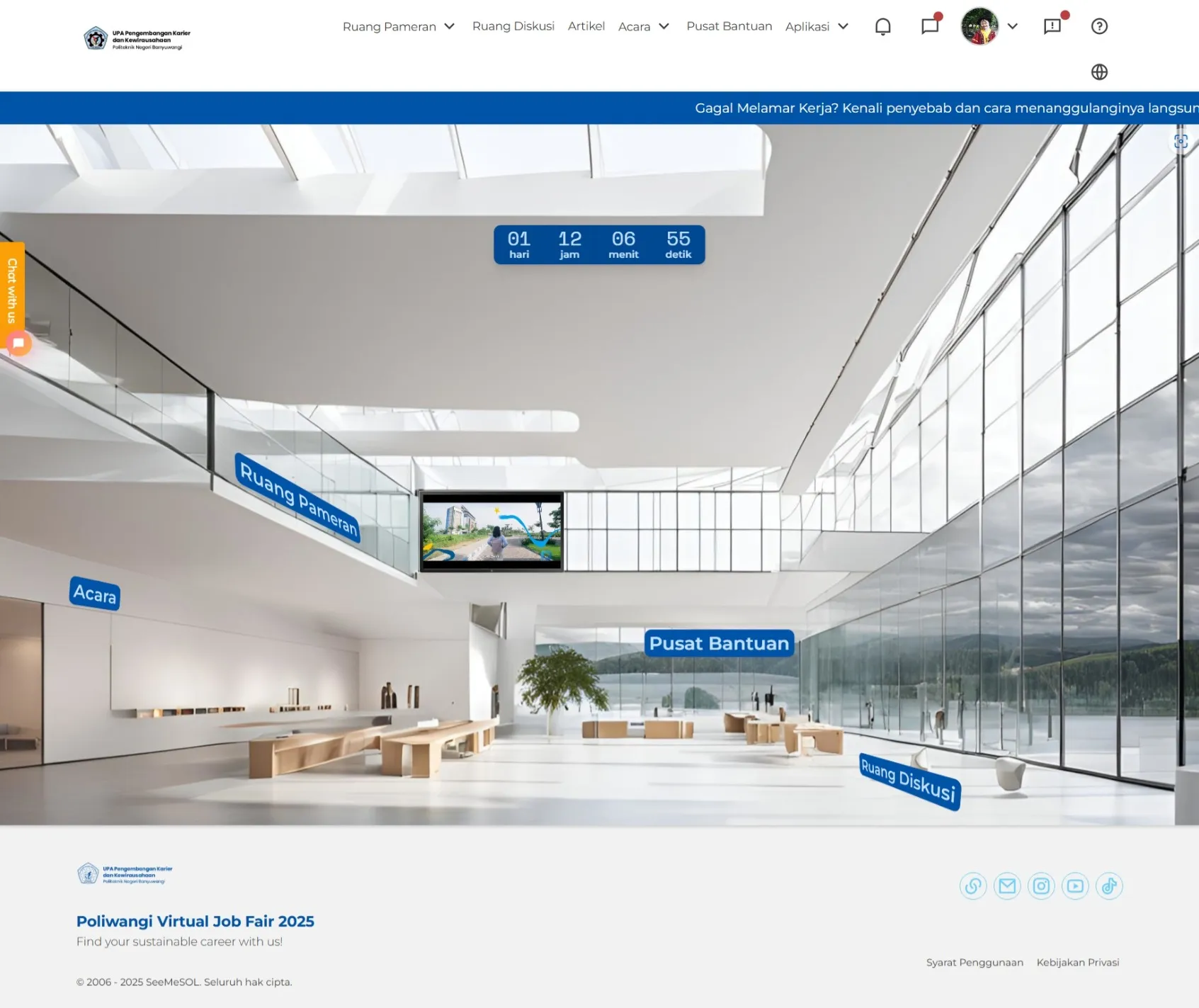 Poliwangi Virtual Job Fair 2025 powered by SeeMeSOL