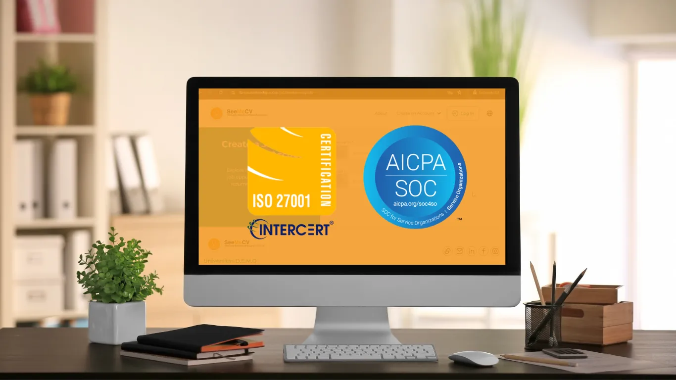 SeeMeCV achieves SOC 2 and ISO 27001 certifications