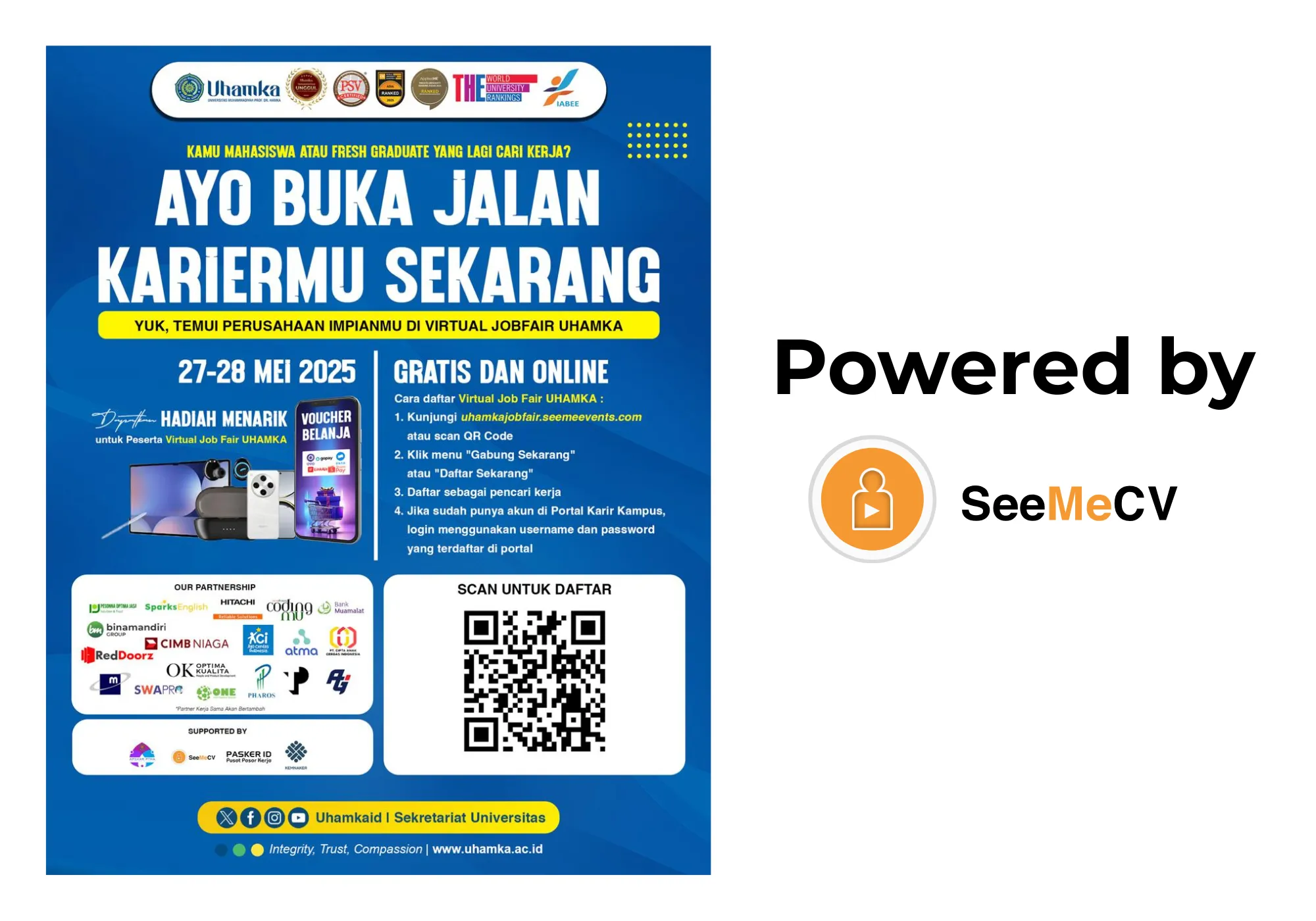 UHAMKA Virtual Career Fair 2025 — powered by SeeMeCV